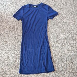 Lulus Blue Body Con Mini Dress